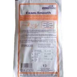 Перчатки медицинские стерильные "Exam-Smooth"