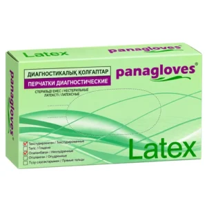 Перчатки медицинские латексные Panagloves